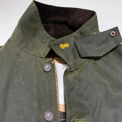 【中古品】【メンズ】 BARBOUR バブアー × Levi's リーバイス 別注 コラボ TYPE2 TRACKER WAX JACKET 252MWX2522 トラッカー ワックス ジャケット アウター 144-260913-ko-17-teih サイズ：S カラー：カーキ 万代Net店