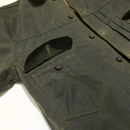 【中古品】【メンズ】 BARBOUR バブアー × Levi's リーバイス 別注 コラボ TYPE2 TRACKER WAX JACKET 252MWX2522 トラッカー ワックス ジャケット アウター 144-260913-ko-17-teih サイズ：S カラー：カーキ 万代Net店