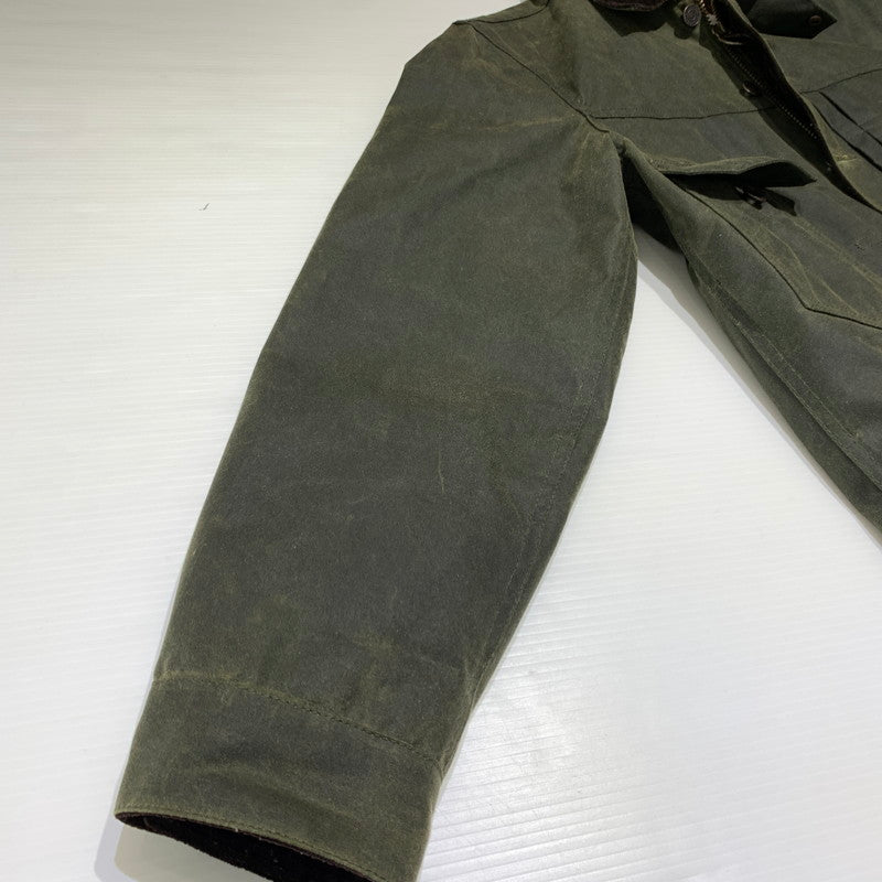 【中古品】【メンズ】 BARBOUR バブアー × Levi's リーバイス 別注 コラボ TYPE2 TRACKER WAX JACKET 252MWX2522 トラッカー ワックス ジャケット アウター 144-260913-ko-17-teih サイズ：S カラー：カーキ 万代Net店