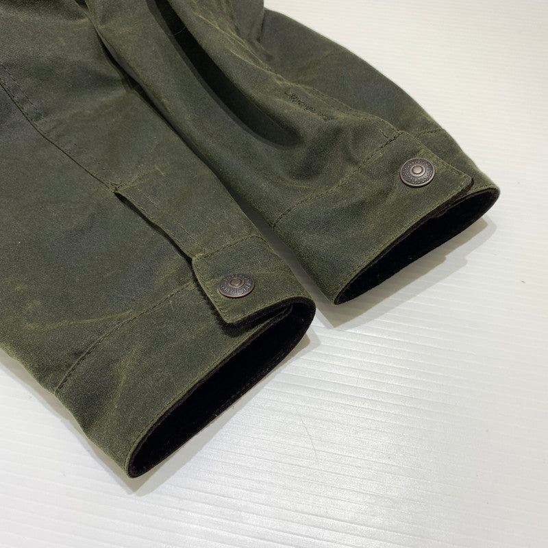 【中古品】【メンズ】 BARBOUR バブアー × Levi's リーバイス 別注 コラボ TYPE2 TRACKER WAX JACKET 252MWX2522 トラッカー ワックス ジャケット アウター 144-260913-ko-17-teih サイズ：S カラー：カーキ 万代Net店