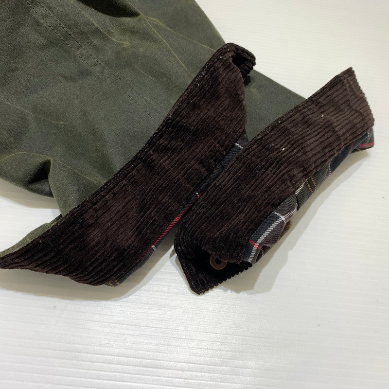 【中古品】【メンズ】 BARBOUR バブアー × Levi's リーバイス 別注 コラボ TYPE2 TRACKER WAX JACKET 252MWX2522 トラッカー ワックス ジャケット アウター 144-260913-ko-17-teih サイズ：S カラー：カーキ 万代Net店