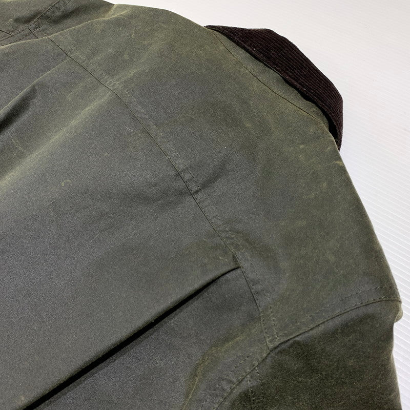 【中古品】【メンズ】 BARBOUR バブアー × Levi's リーバイス 別注 コラボ TYPE2 TRACKER WAX JACKET 252MWX2522 トラッカー ワックス ジャケット アウター 144-260913-ko-17-teih サイズ：S カラー：カーキ 万代Net店