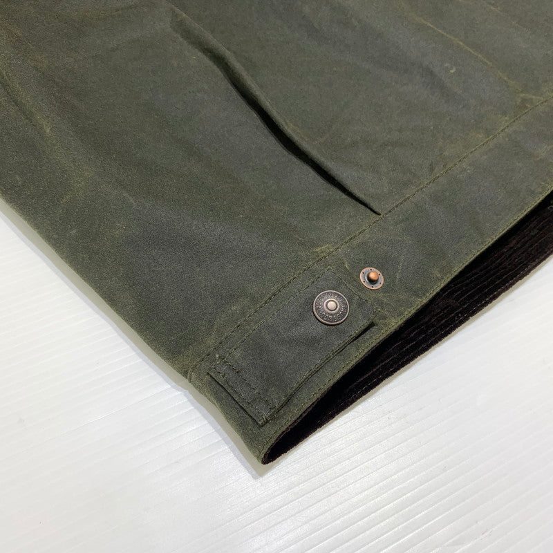 【中古品】【メンズ】 BARBOUR バブアー × Levi's リーバイス 別注 コラボ TYPE2 TRACKER WAX JACKET 252MWX2522 トラッカー ワックス ジャケット アウター 144-260913-ko-17-teih サイズ：S カラー：カーキ 万代Net店