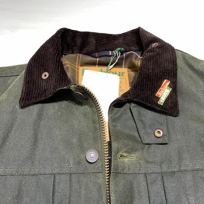 【中古品】【メンズ】 BARBOUR バブアー × Levi's リーバイス 別注 コラボ TYPE2 TRACKER WAX JACKET 252MWX2522 トラッカー ワックス ジャケット アウター 144-260913-ko-17-teih サイズ：S カラー：カーキ 万代Net店