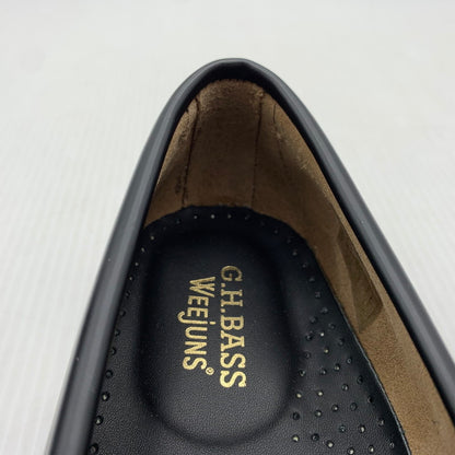 【中古品】【メンズ】 G.H.BASS ジーエイチバス LARSON MOC PENNY BA11010H-001 ラーソン モック ペニー 靴 ローファー 164-260917-ko-12-teih サイズ：US8 カラー：ブラック 万代Net店