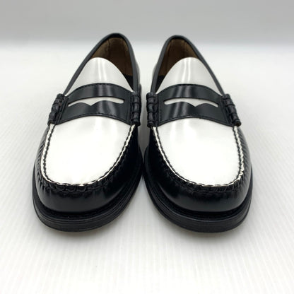 【中古品】【メンズ】 G.H.BASS ジーエイチバス LARSON MOC PENNY BA11010H-001 ラーソン モック ペニー 靴 ローファー 164-260917-ko-12-teih サイズ：US8 カラー：ブラック 万代Net店
