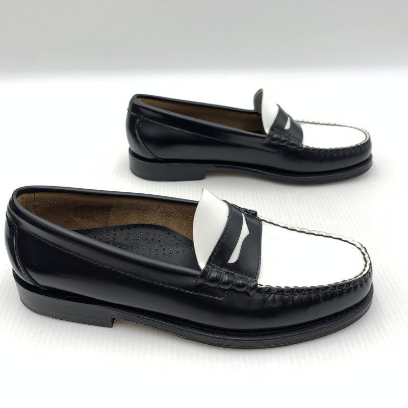 【中古品】【メンズ】 G.H.BASS ジーエイチバス LARSON MOC PENNY BA11010H-001 ラーソン モック ペニー 靴 ローファー 164-260917-ko-12-teih サイズ：US8 カラー：ブラック 万代Net店