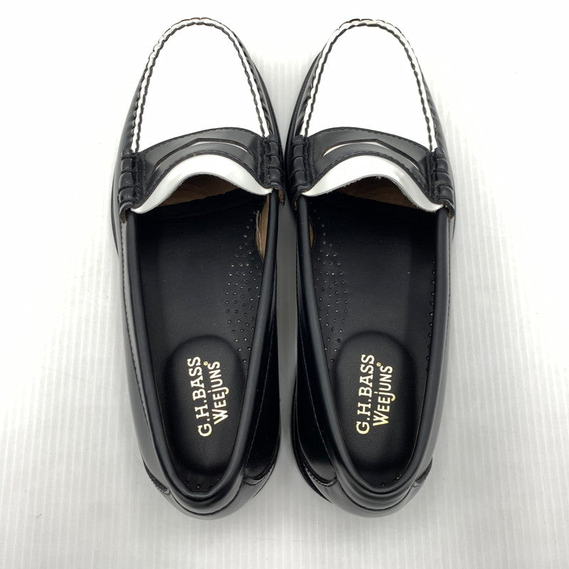 【中古品】【メンズ】 G.H.BASS ジーエイチバス LARSON MOC PENNY BA11010H-001 ラーソン モック ペニー 靴 ローファー 164-260917-ko-12-teih サイズ：US8 カラー：ブラック 万代Net店