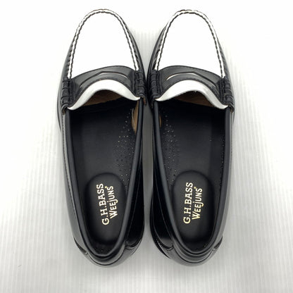 【中古品】【メンズ】 G.H.BASS ジーエイチバス LARSON MOC PENNY BA11010H-001 ラーソン モック ペニー 靴 ローファー 164-260917-ko-12-teih サイズ：US8 カラー：ブラック 万代Net店