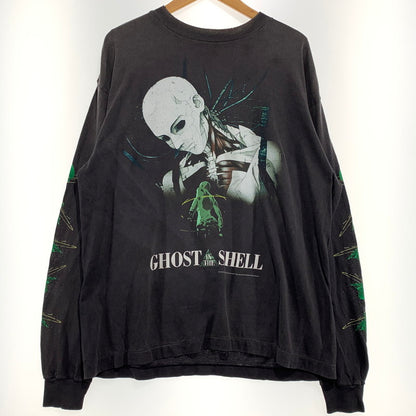 【中古品】【メンズ】 SAINT Mxxxxxx セントマイケル GS_LS TEE/GITS SM-YS1-0000-C33 ロングスリーブ Tシャツ 長袖 トップス 攻殻機動隊 142-260913-ko-02-teih サイズ：M カラー：ブラック系/チャコール系 万代Net店