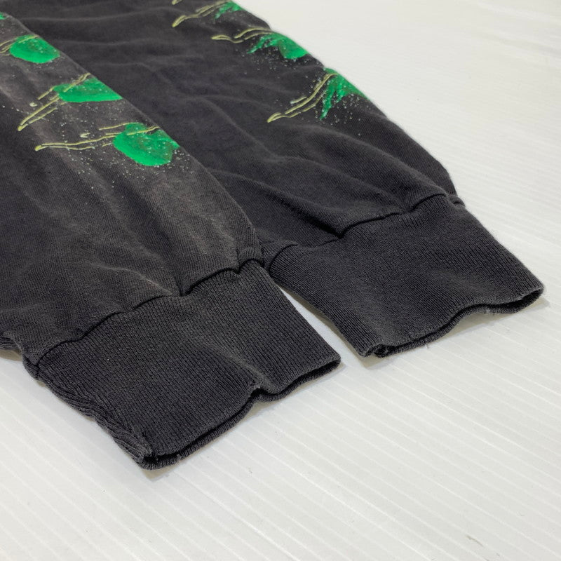 【中古品】【メンズ】 SAINT Mxxxxxx セントマイケル GS_LS TEE/GITS SM-YS1-0000-C33 ロングスリーブ Tシャツ 長袖 トップス 攻殻機動隊 142-260913-ko-02-teih サイズ：M カラー：ブラック系/チャコール系 万代Net店