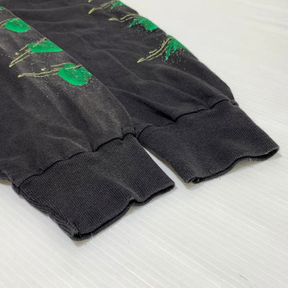 【中古品】【メンズ】 SAINT Mxxxxxx セントマイケル GS_LS TEE/GITS SM-YS1-0000-C33 ロングスリーブ Tシャツ 長袖 トップス 攻殻機動隊 142-260913-ko-02-teih サイズ：M カラー：ブラック系/チャコール系 万代Net店