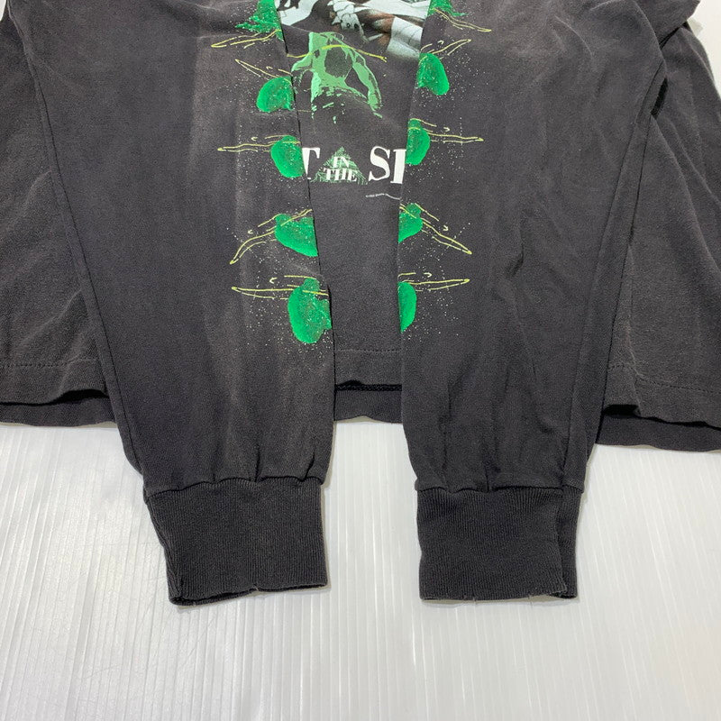 【中古品】【メンズ】 SAINT Mxxxxxx セントマイケル GS_LS TEE/GITS SM-YS1-0000-C33 ロングスリーブ Tシャツ 長袖 トップス 攻殻機動隊 142-260913-ko-02-teih サイズ：M カラー：ブラック系/チャコール系 万代Net店