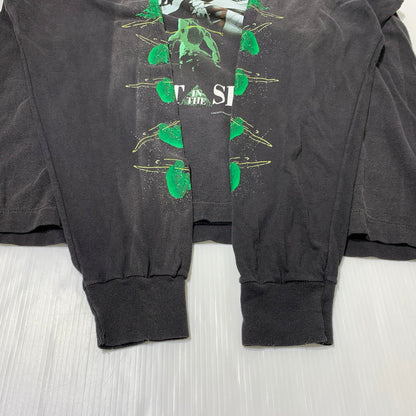 【中古品】【メンズ】 SAINT Mxxxxxx セントマイケル GS_LS TEE/GITS SM-YS1-0000-C33 ロングスリーブ Tシャツ 長袖 トップス 攻殻機動隊 142-260913-ko-02-teih サイズ：M カラー：ブラック系/チャコール系 万代Net店