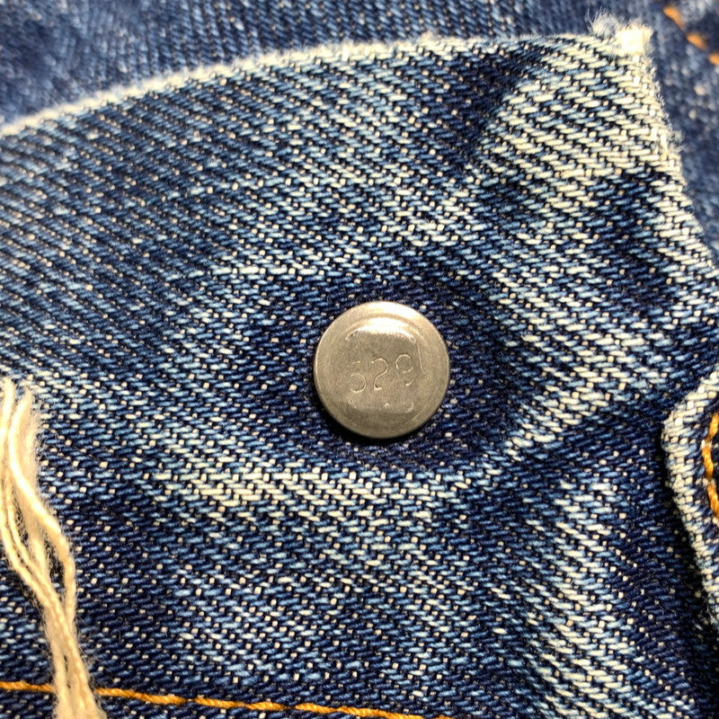【現状渡し品】【メンズ】 Levi's リーバイス DENIM JACKET VINTAGE 70505-0217 デニムジャケット ライトアウター Gジャン ボタン裏刻印529 ヴィンテージ 145-260913-ko-13-teih サイズ：38 カラー：インディゴ 万代Net店