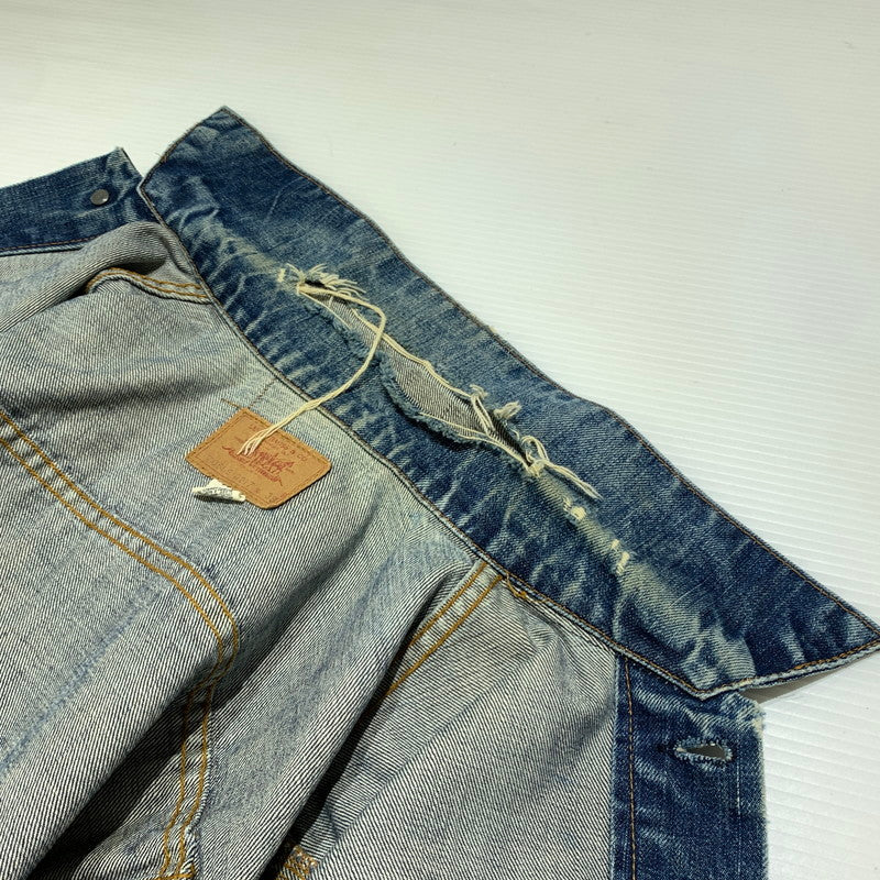 【現状渡し品】【メンズ】 Levi's リーバイス DENIM JACKET VINTAGE 70505-0217 デニムジャケット ライトアウター Gジャン ボタン裏刻印529 ヴィンテージ 145-260913-ko-13-teih サイズ：38 カラー：インディゴ 万代Net店