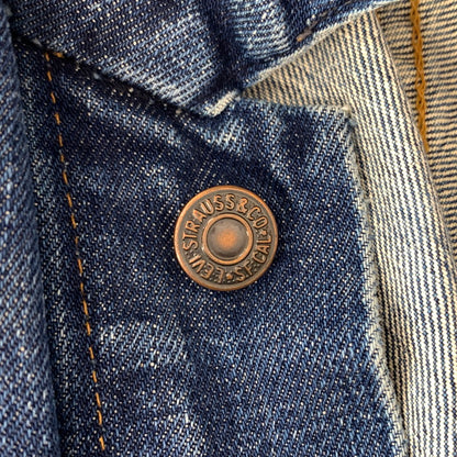 【現状渡し品】【メンズ】 Levi's リーバイス DENIM JACKET VINTAGE 70505-0217 デニムジャケット ライトアウター Gジャン ボタン裏刻印529 ヴィンテージ 145-260913-ko-13-teih サイズ：38 カラー：インディゴ 万代Net店