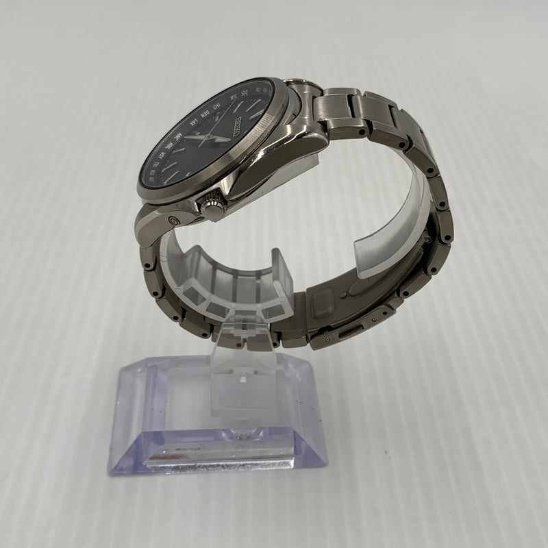 【中古品】【メンズ】 SEIKO セイコー SEIKO SELECTION SOLAR 7B75－0AA0 セイコー セレクション ソーラー 腕時計 197-260915-sa-25-teih カラー：シルバー 万代Net店