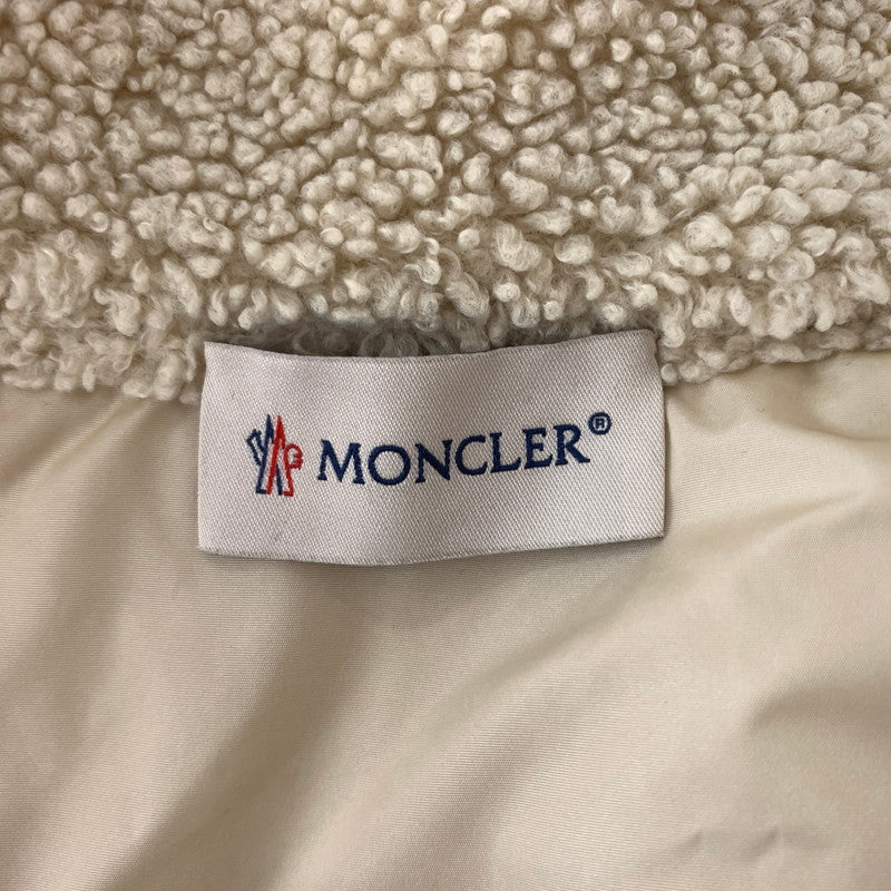 【中古品】【メンズ】 MONCLER モンクレール FELPA APERTA CON ZIP K20918G00043 89B59 フリースジャケット ライトアウター フルジップジャケット 141-260913-ko-12-teih サイズ：XS カラー：ベージュ系 万代Net店