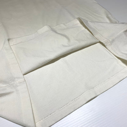【中古品】【メンズ】 LOUIS VUITTON ルイ・ヴィトン RM252MQ DT3 HNY55W エンボス LVロゴ ショートスリーブ Tシャツ 半袖 トップス 179-260913-ko-05-teih サイズ：M カラー：ホワイト系/アイボリー系 万代Net店