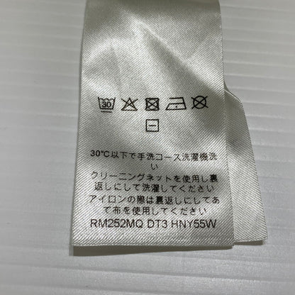【中古品】【メンズ】 LOUIS VUITTON ルイ・ヴィトン RM252MQ DT3 HNY55W エンボス LVロゴ ショートスリーブ Tシャツ 半袖 トップス 179-260913-ko-05-teih サイズ：M カラー：ホワイト系/アイボリー系 万代Net店