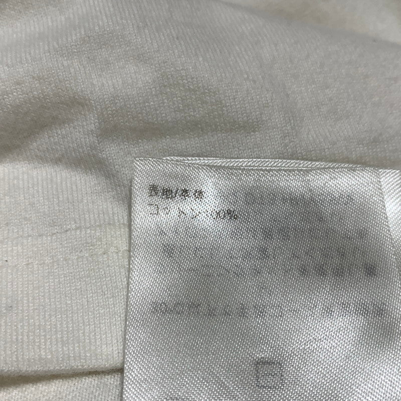 【中古品】【メンズ】 LOUIS VUITTON ルイ・ヴィトン RM252MQ DT3 HNY55W エンボス LVロゴ ショートスリーブ Tシャツ 半袖 トップス 179-260913-ko-05-teih サイズ：M カラー：ホワイト系/アイボリー系 万代Net店
