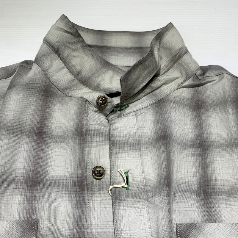 【中古品】【メンズ】 Evisen Skateboards エビセン スケートボード WILLIAM CHECK L/S SHIRT 26SS-S05 ウィリアム チェック ロングスリーブ シャツ 長袖 トップス 142-260913-ko-08-teih サイズ：XL カラー：グレー 万代Net店