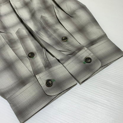 【中古品】【メンズ】 Evisen Skateboards エビセン スケートボード WILLIAM CHECK L/S SHIRT 26SS-S05 ウィリアム チェック ロングスリーブ シャツ 長袖 トップス 142-260913-ko-08-teih サイズ：XL カラー：グレー 万代Net店
