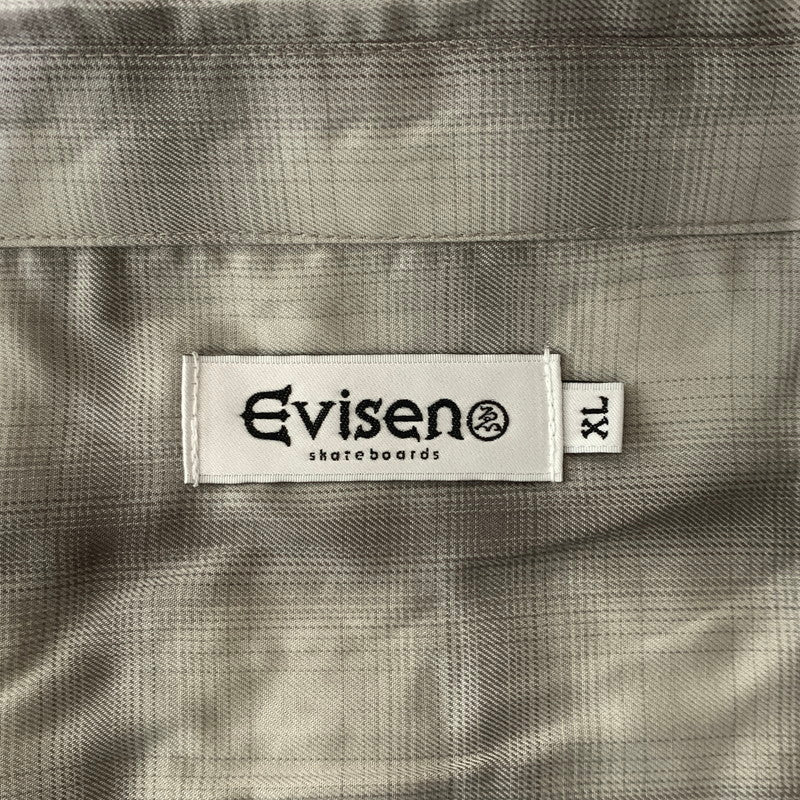 【中古品】【メンズ】 Evisen Skateboards エビセン スケートボード WILLIAM CHECK L/S SHIRT 26SS-S05 ウィリアム チェック ロングスリーブ シャツ 長袖 トップス 142-260913-ko-08-teih サイズ：XL カラー：グレー 万代Net店