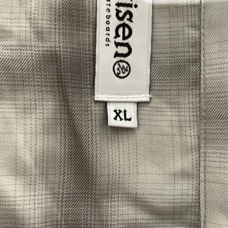 【中古品】【メンズ】 Evisen Skateboards エビセン スケートボード WILLIAM CHECK L/S SHIRT 26SS-S05 ウィリアム チェック ロングスリーブ シャツ 長袖 トップス 142-260913-ko-08-teih サイズ：XL カラー：グレー 万代Net店
