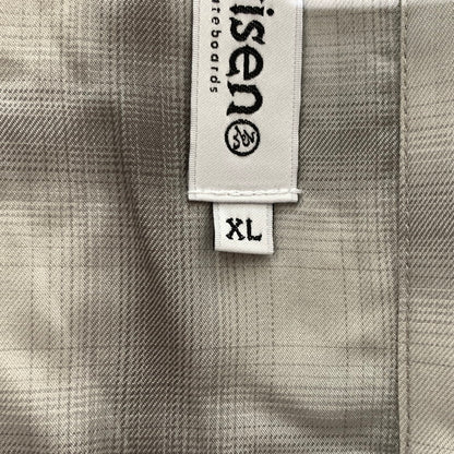 【中古品】【メンズ】 Evisen Skateboards エビセン スケートボード WILLIAM CHECK L/S SHIRT 26SS-S05 ウィリアム チェック ロングスリーブ シャツ 長袖 トップス 142-260913-ko-08-teih サイズ：XL カラー：グレー 万代Net店