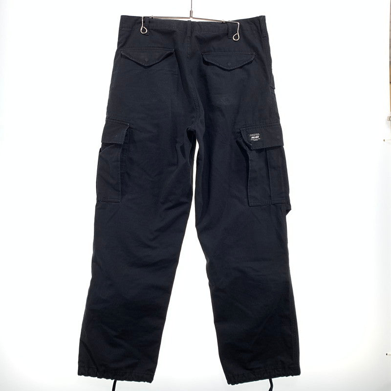 【現状渡し品】【メンズ】 PALACE パレス RIPSTOP CARGO TROUSER リップストップ カーゴ トラウザー ボトムス ワークパンツ 153-260913-ko-18-teih サイズ：32 カラー：ブラック 万代Net店