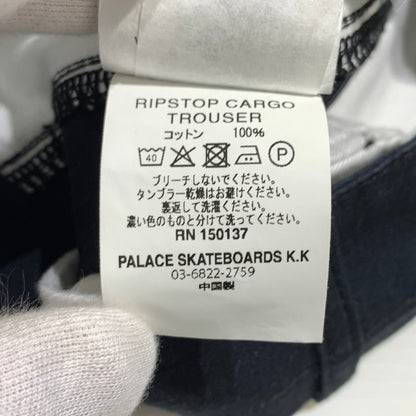 【現状渡し品】【メンズ】 PALACE パレス RIPSTOP CARGO TROUSER リップストップ カーゴ トラウザー ボトムス ワークパンツ 153-260913-ko-18-teih サイズ：32 カラー：ブラック 万代Net店