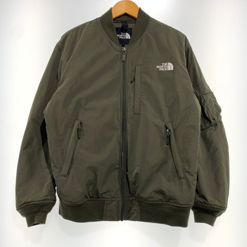 【中古品】【メンズ】 THE NORTH FACE ザ・ノースフェイス INSULATION BOMBER JACKET NY82334 インサレーション ボンバージャケット アウター MA-1 144-260913-ko-10-teih サイズ：M カラー：カーキ 万代Net店