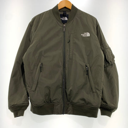 【中古品】【メンズ】 THE NORTH FACE ザ・ノースフェイス INSULATION BOMBER JACKET NY82334 インサレーション ボンバージャケット アウター MA-1 144-260913-ko-10-teih サイズ：M カラー：カーキ 万代Net店