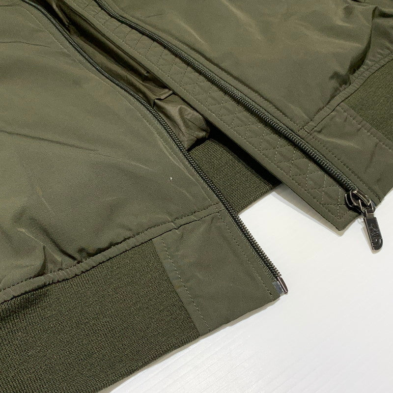 【中古品】【メンズ】 THE NORTH FACE ザ・ノースフェイス INSULATION BOMBER JACKET NY82334 インサレーション ボンバージャケット アウター MA-1 144-260913-ko-10-teih サイズ：M カラー：カーキ 万代Net店