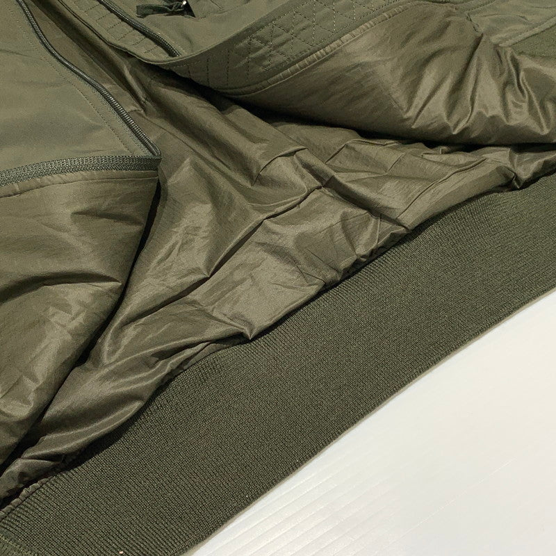 【中古品】【メンズ】 THE NORTH FACE ザ・ノースフェイス INSULATION BOMBER JACKET NY82334 インサレーション ボンバージャケット アウター MA-1 144-260913-ko-10-teih サイズ：M カラー：カーキ 万代Net店