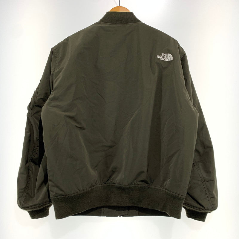 【中古品】【メンズ】 THE NORTH FACE ザ・ノースフェイス INSULATION BOMBER JACKET NY82334 インサレーション ボンバージャケット アウター MA-1 144-260913-ko-10-teih サイズ：M カラー：カーキ 万代Net店