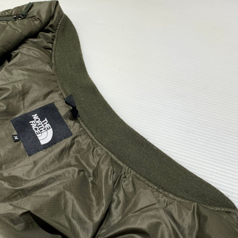 【中古品】【メンズ】 THE NORTH FACE ザ・ノースフェイス INSULATION BOMBER JACKET NY82334 インサレーション ボンバージャケット アウター MA-1 144-260913-ko-10-teih サイズ：M カラー：カーキ 万代Net店
