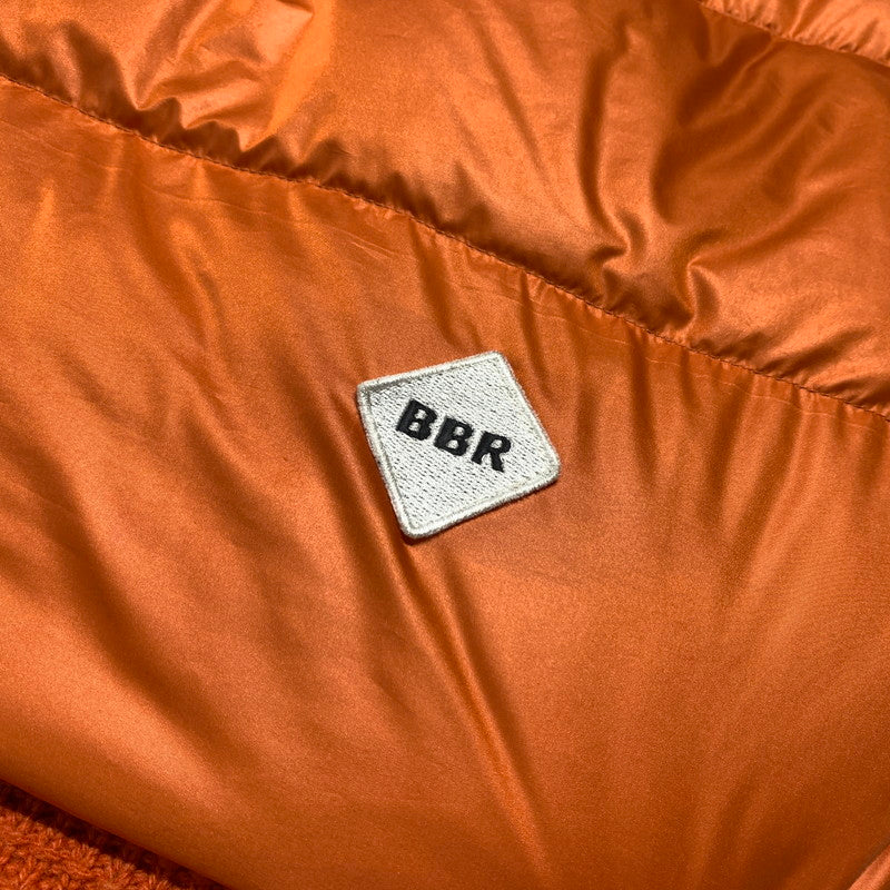 【中古品】【メンズ】 BARKB-RULES バークビールールス KNIT DUFFLE COAT 001470124-0001 ニット ダッフルコート アウター ナイロン ダウンジャケット 141-260913-ko-15-teih サイズ：L カラー：オレンジ 万代Net店