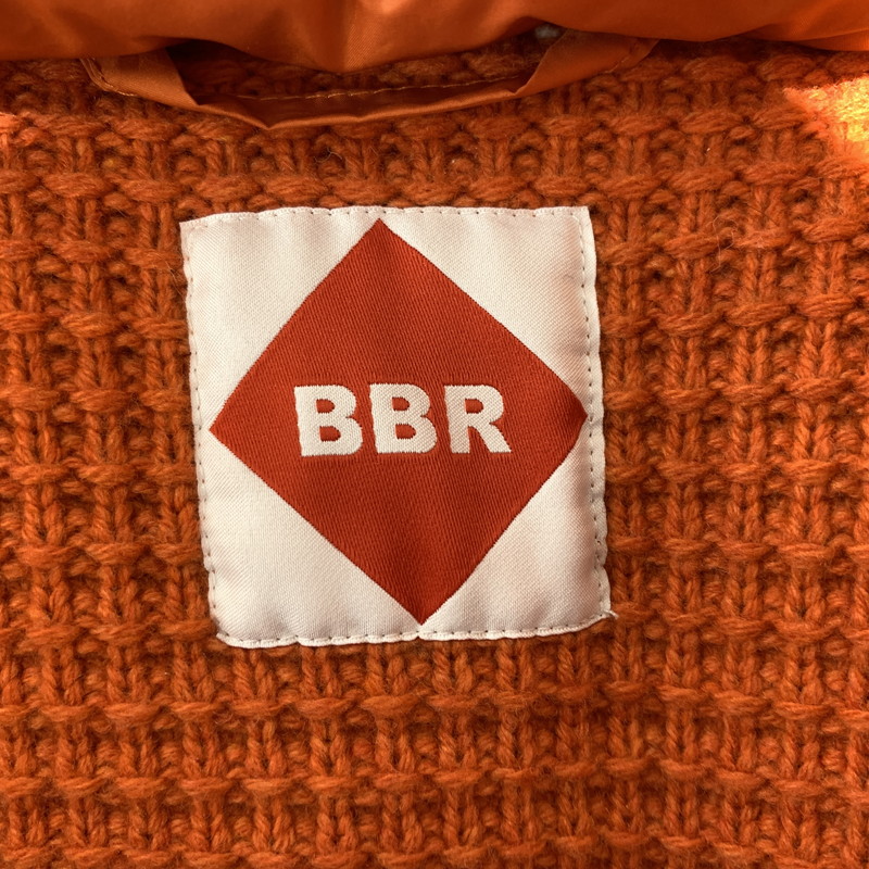 【中古品】【メンズ】 BARKB-RULES バークビールールス KNIT DUFFLE COAT 001470124-0001 ニット ダッフルコート アウター ナイロン ダウンジャケット 141-260913-ko-15-teih サイズ：L カラー：オレンジ 万代Net店