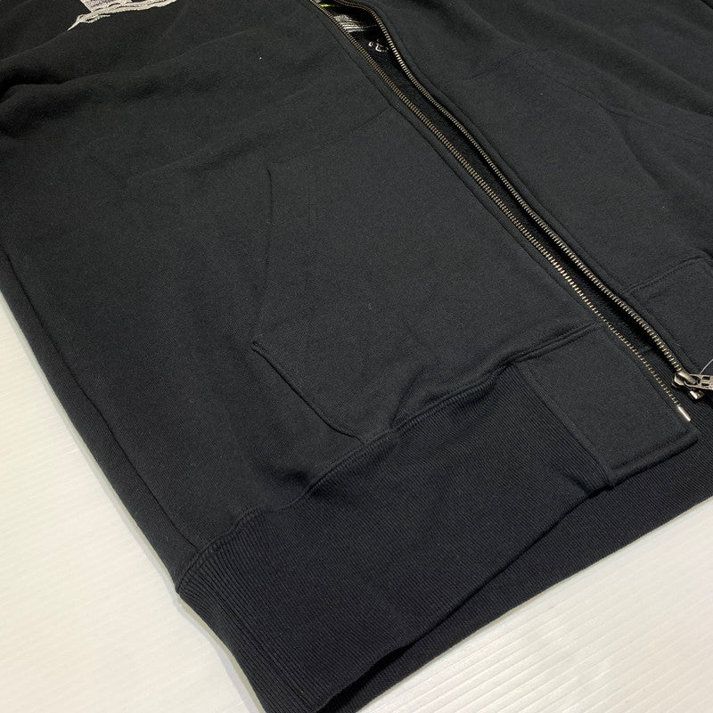 【中古品】【メンズ】 FACETASM ファセッタズム SKA ZIP-UP SWEAT KR-SW-M01 ジップアップ スウェット トップス フルジップパーカー スカジャン風 140-260913-ko-09-teih サイズ：3 カラー：ブラック 万代Net店
