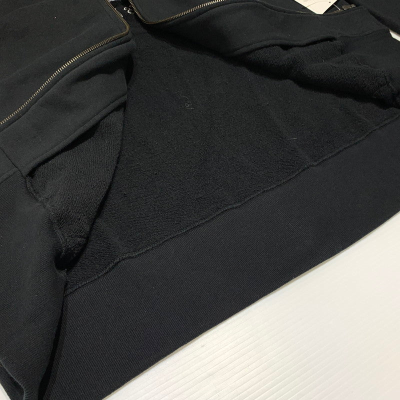 【中古品】【メンズ】 FACETASM ファセッタズム SKA ZIP-UP SWEAT KR-SW-M01 ジップアップ スウェット トップス フルジップパーカー スカジャン風 140-260913-ko-09-teih サイズ：3 カラー：ブラック 万代Net店