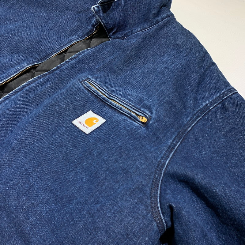 【中古品】【メンズ】 Carhartt WIP カーハート ワークインプログレス OG DETROIT JACKET I031370 デトロイトジャケット アウター ワークジャケット 145-260913-ko-14-teih サイズ：XXL カラー：インディゴ 万代Net店
