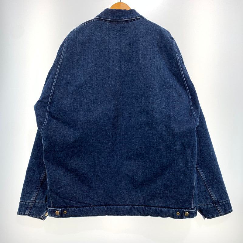 【中古品】【メンズ】 Carhartt WIP カーハート ワークインプログレス OG DETROIT JACKET I031370 デトロイトジャケット アウター ワークジャケット 145-260913-ko-14-teih サイズ：XXL カラー：インディゴ 万代Net店