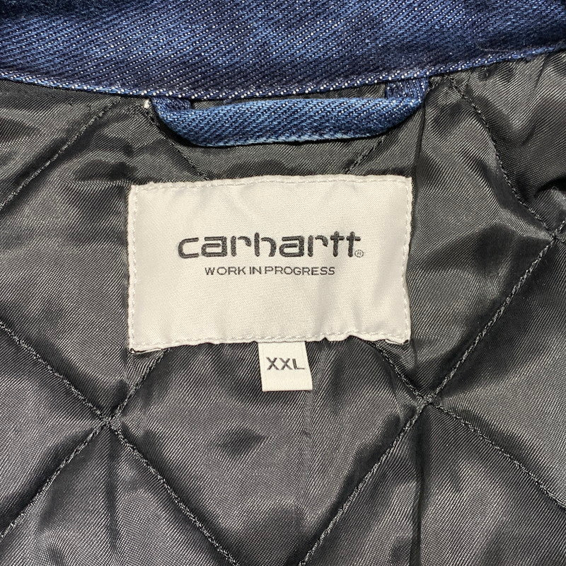 【中古品】【メンズ】 Carhartt WIP カーハート ワークインプログレス OG DETROIT JACKET I031370 デトロイトジャケット アウター ワークジャケット 145-260913-ko-14-teih サイズ：XXL カラー：インディゴ 万代Net店