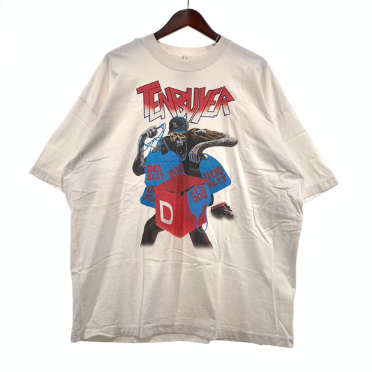 【中古品】【メンズ】 doublet ダブレット TENBUYER T-SHIRT 25SS78CS390 テンバイヤー Tシャツ 半袖 トップス 140-260913-ko-03-teih サイズ：XL カラー：ホワイト 万代Net店
