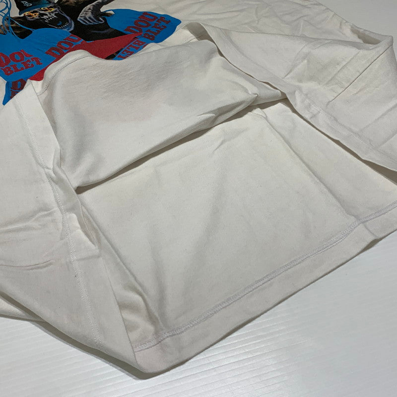 【中古品】【メンズ】 doublet ダブレット TENBUYER T-SHIRT 25SS78CS390 テンバイヤー Tシャツ 半袖 トップス 140-260913-ko-03-teih サイズ：XL カラー：ホワイト 万代Net店