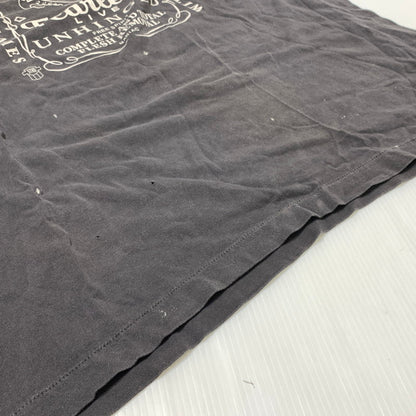 【中古品】【メンズ】 SAINT Mxxxxxx セント マイケル × NEIGHBORHOOD ネイバーフッド 別注 コラボ 25SS STHD . S/S TEE FEARLESS SM-HR8-0000-C70 ショートスリーブ Tシャツ 半袖 トップス 140-260913-ko-01-teih サイズ：XXL カラー：ブラック系/チャコール系 万代Net店