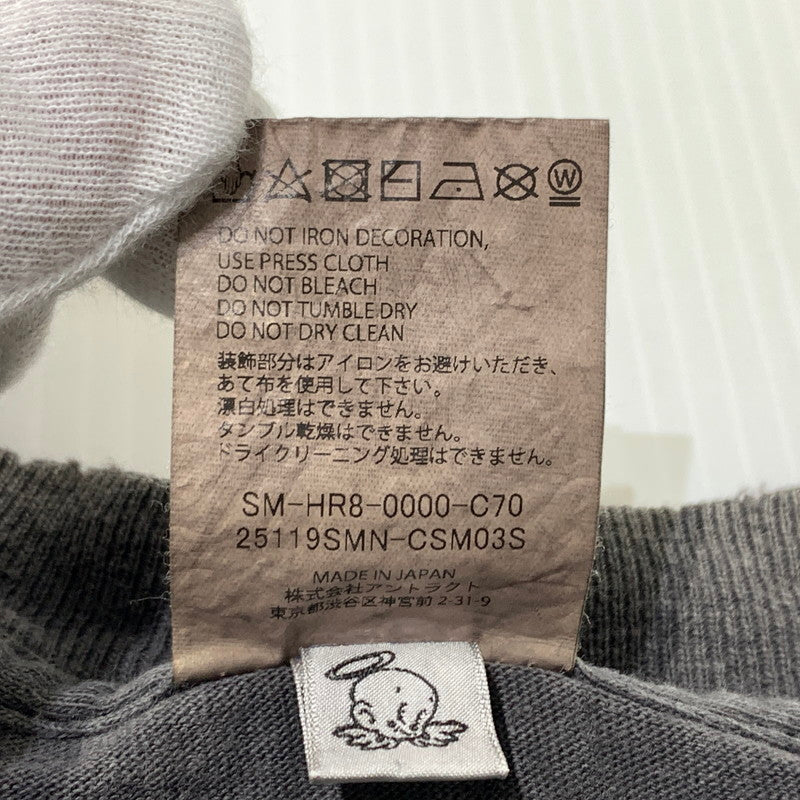 【中古品】【メンズ】 SAINT Mxxxxxx セント マイケル × NEIGHBORHOOD ネイバーフッド 別注 コラボ 25SS STHD . S/S TEE FEARLESS SM-HR8-0000-C70 ショートスリーブ Tシャツ 半袖 トップス 140-260913-ko-01-teih サイズ：XXL カラー：ブラック系/チャコール系 万代Net店